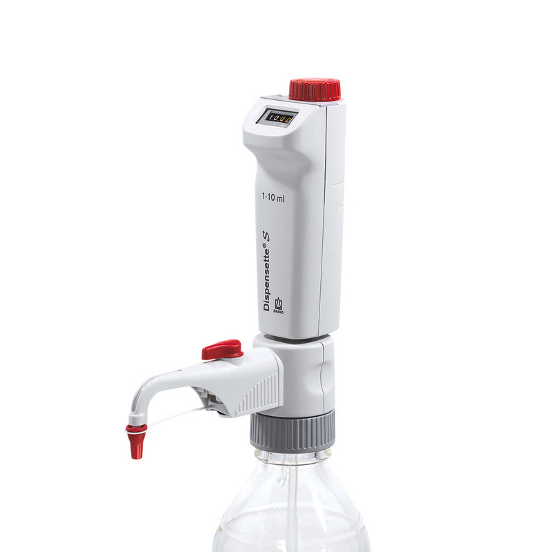 普蘭德瓶口分液器Dispensette&reg; S數(shù)字可調(diào)型,帶安全回流閥