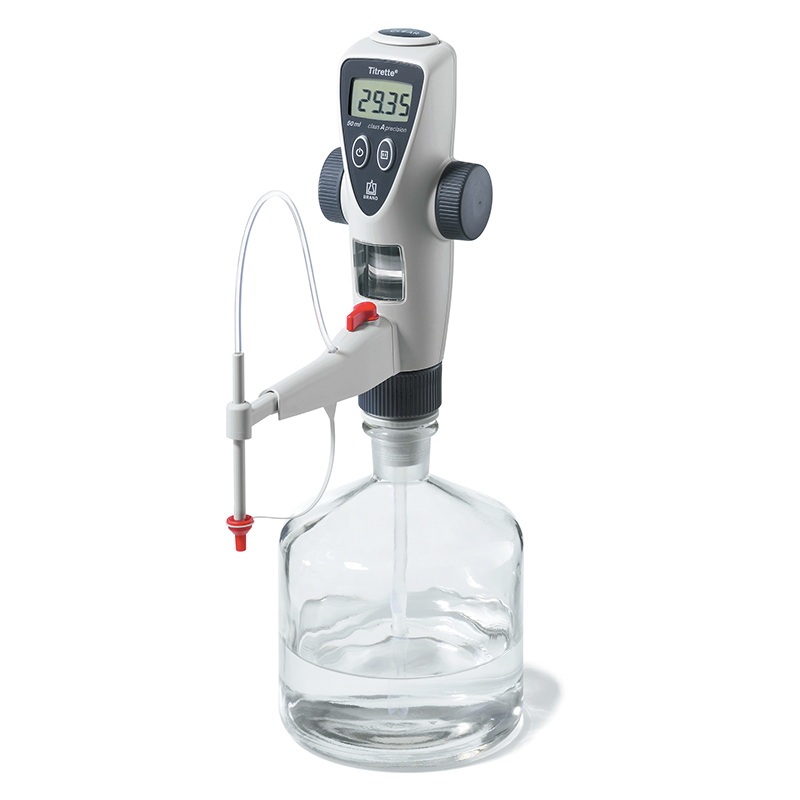 普蘭德brand數(shù)字瓶口滴定器Titrette量程50ml貨號4760161