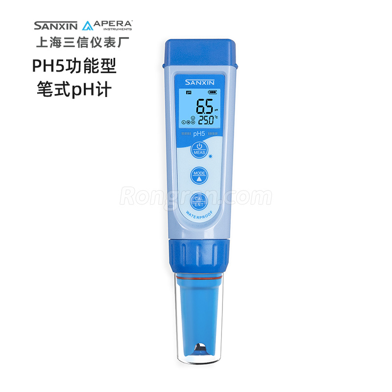 上海三信PH5功能型筆式pH計(jì)