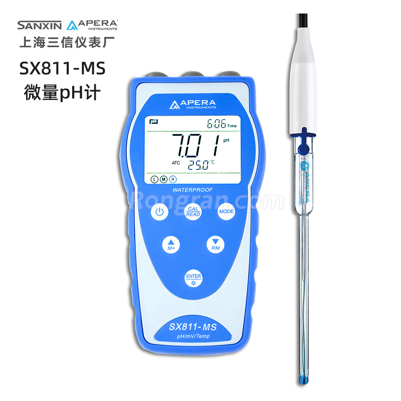 上海三信SX811-MS微量pH計