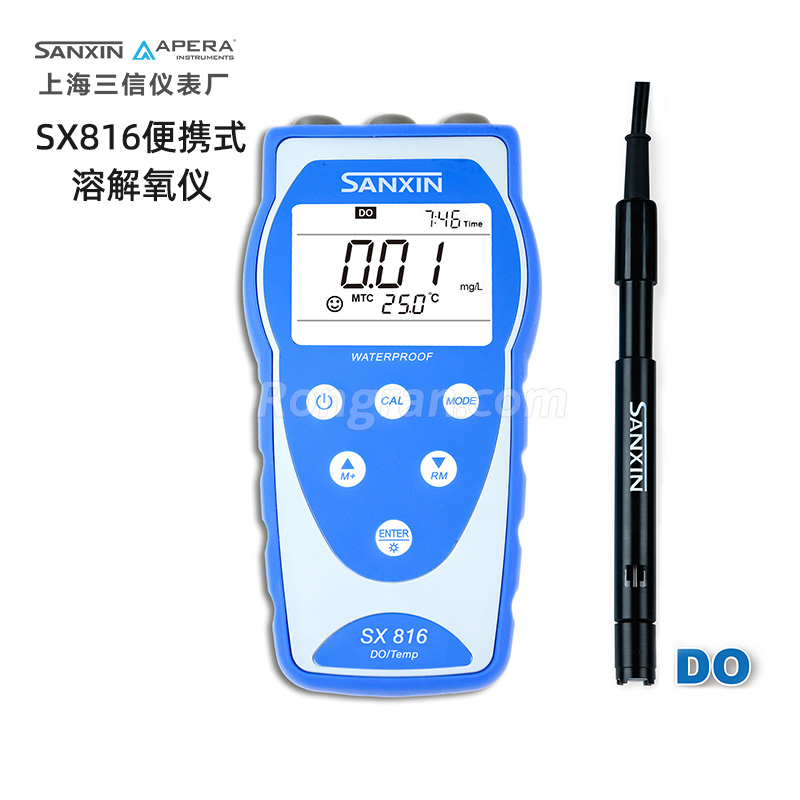 上海三信SX816便攜式溶解氧儀