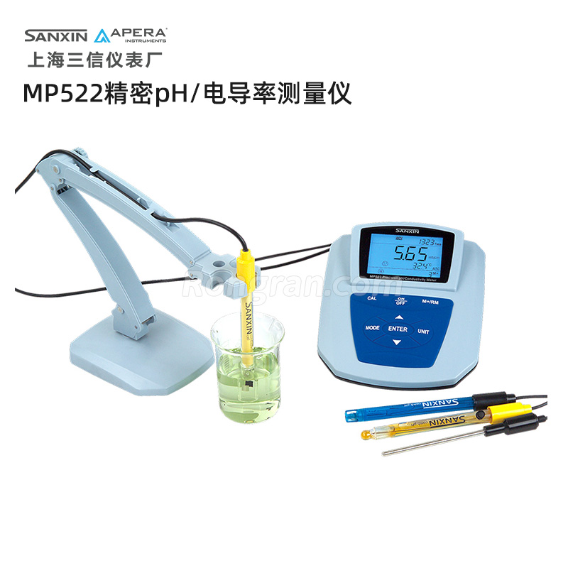 上海三信MP522精密pH計/電導(dǎo)率測量儀